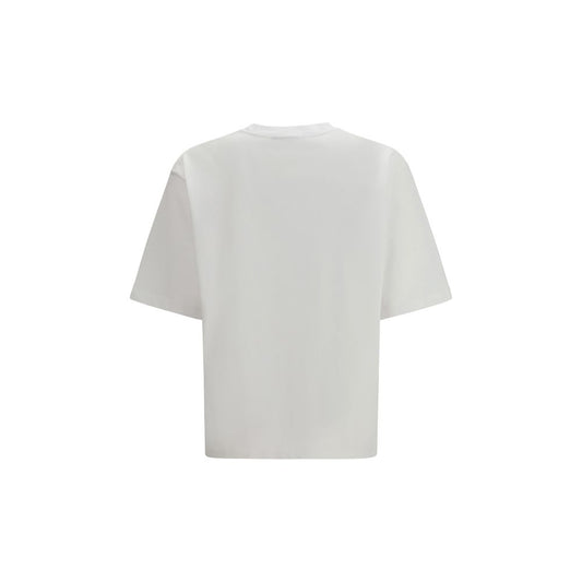 Dsquared² White Oversized Cotton T-Shirt | Luxury Designer Streetwear Tee SS26