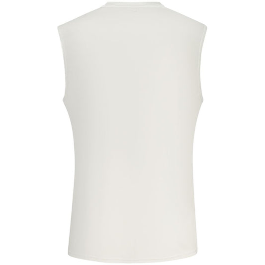 Nike White Polyester Men's Tank