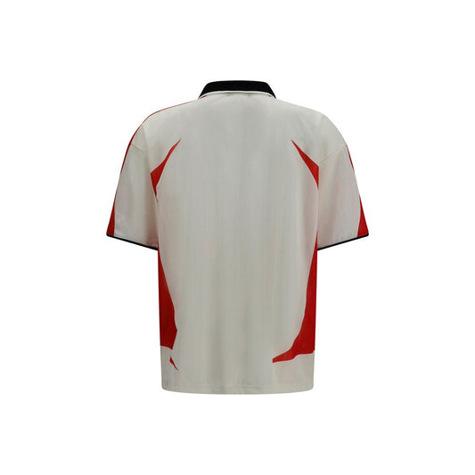 Represent Spike Football Oversized T-Shirt White AW26 Men's Designer Streetwear