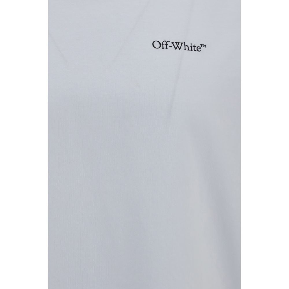 Off-White Small Bookish White Cotton T-Shirt AW26 Regular Fit Designer Tee Meta Title (60 characters max)