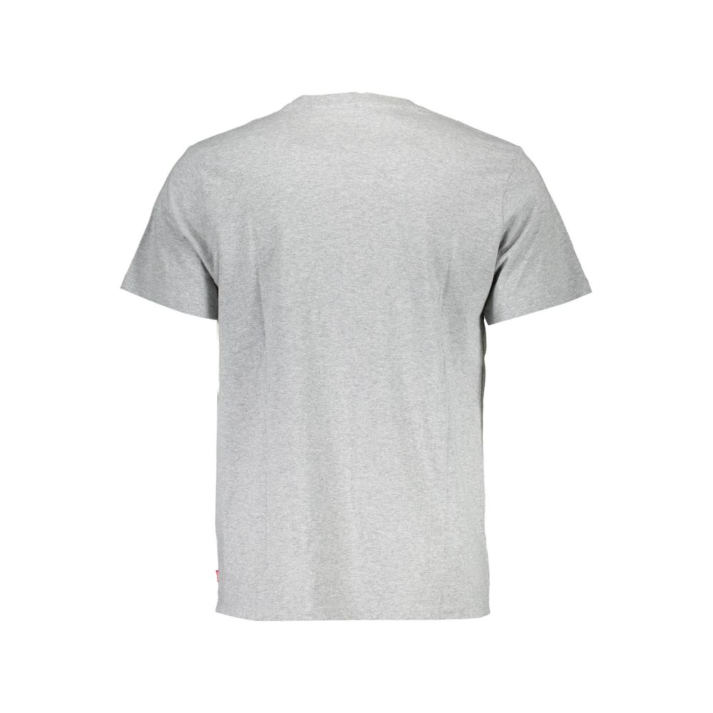 Levi's Grey Graphic Logo T-Shirt Men's 100% Cotton Crew Neck Casual Designer Tee UK