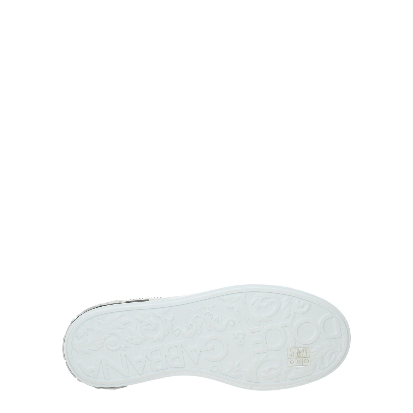 Dolce & Gabbana White Leather Low Top Sneakers | Luxury Designer Trainers UK | Kloset97
