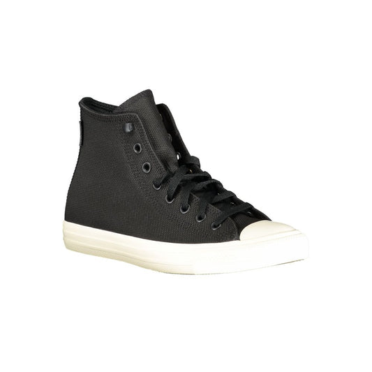 Converse Nero Leather High-Top Unisex Sneakers – Black Tectuff Streetwear Trainers