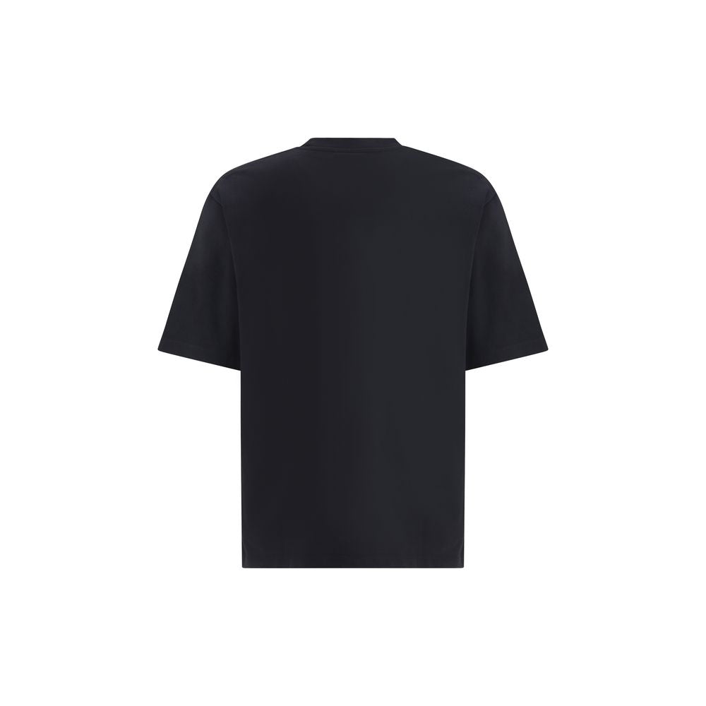Dsquared² Black Logo Oversized Cotton T-Shirt – AW26