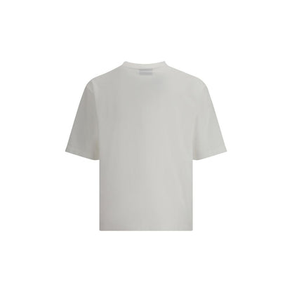 Dsquared² White Cotton Logo T-Shirt – Oversized Fit AW26