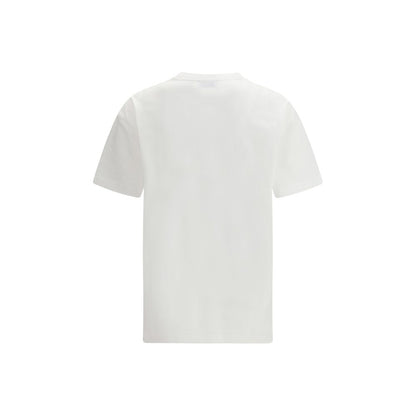 Off-White Big Logo Bookish T-Shirt White Cotton Sportswear Regular Fit SS26