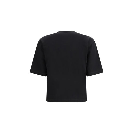 Off-White Black Cotton T-Shirt SS26 | Luxury Designer Oversized Tee