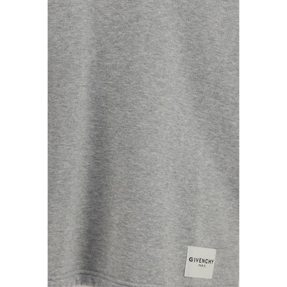 Givenchy Gray Cotton Terry T-Shirt SS26 | Luxury Designer Men's Tee | Kloset97