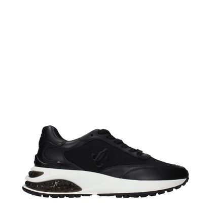 Jimmy Choo Black Fabric Athletic Sneakers Designer Luxury Trainers UK