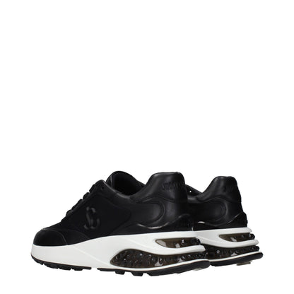 Jimmy Choo Black Fabric Athletic Sneakers Designer Luxury Trainers UK