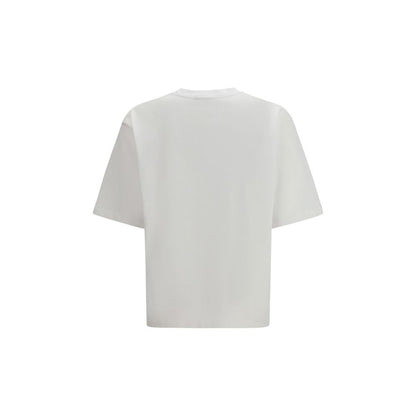 Dsquared² White Oversized Cotton T-Shirt | Luxury Designer Streetwear Tee SS26