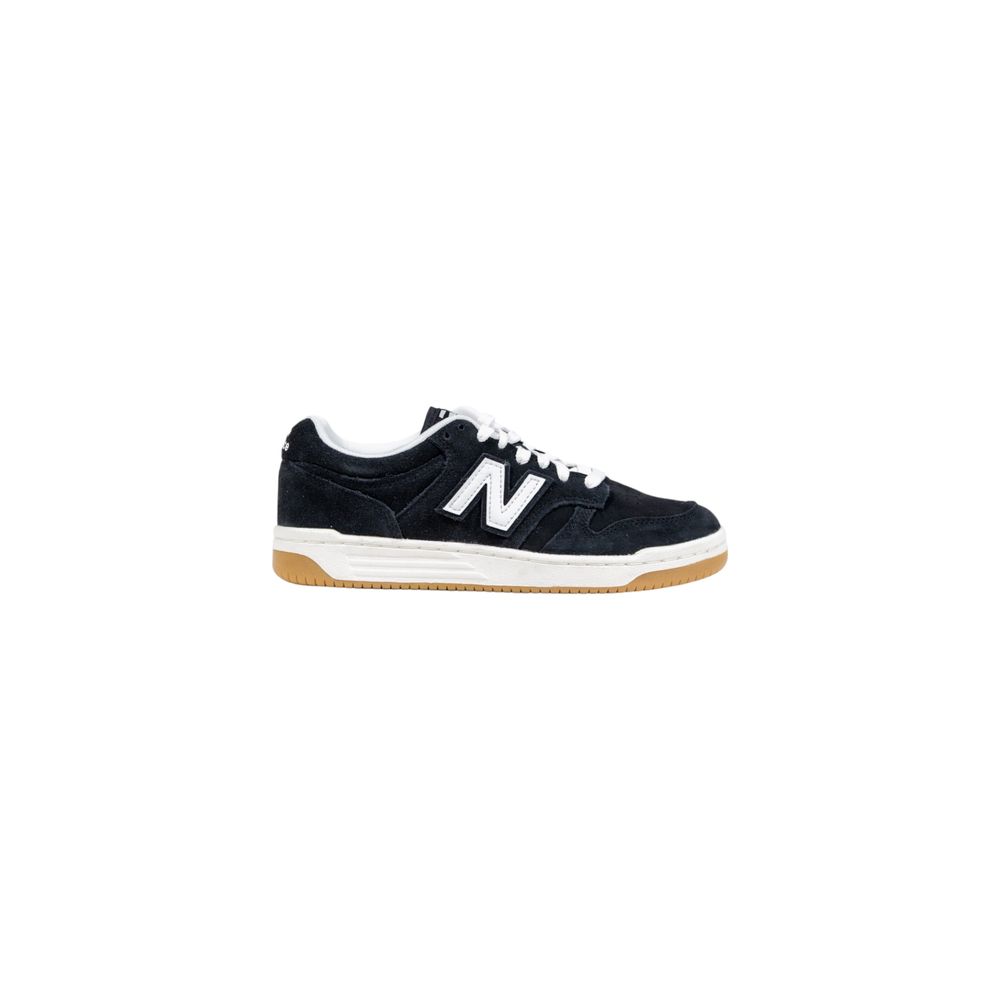 New Balance 480 JR GSB480 Black White Leather Sneakers Women’s Trainers UK