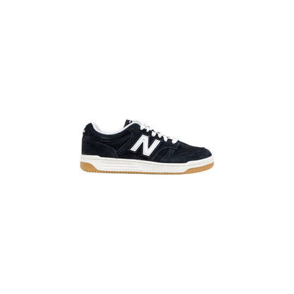 New Balance 480 JR GSB480 Black White Leather Sneakers Women’s Trainers UK