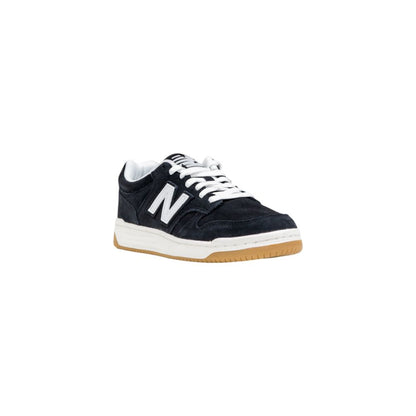 New Balance 480 JR GSB480 Black White Leather Sneakers Women’s Trainers UK