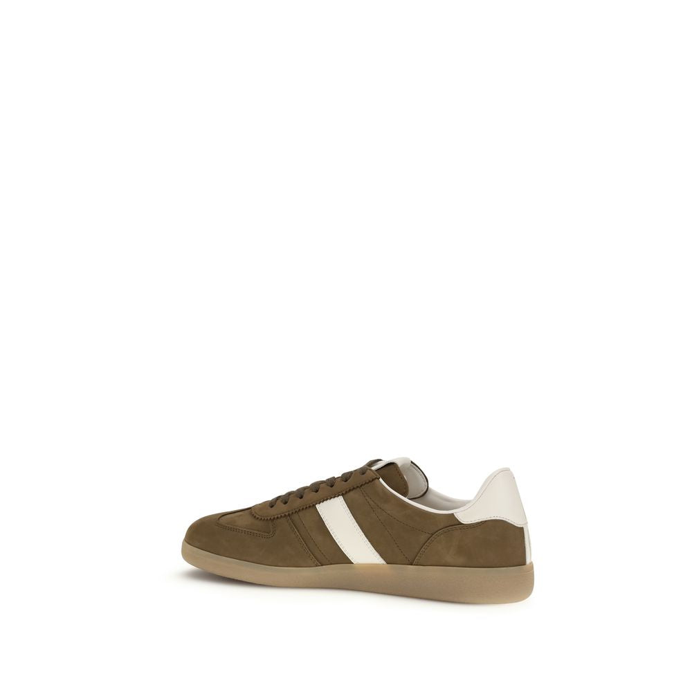 Tom Ford Brown Calf Suede Archer Low Top Sneakers Men's Luxury Designer Trainers