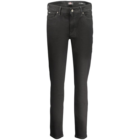 GUESS Women’s Black Jeans – Nero Cotton Stretch Designer Denim Pants