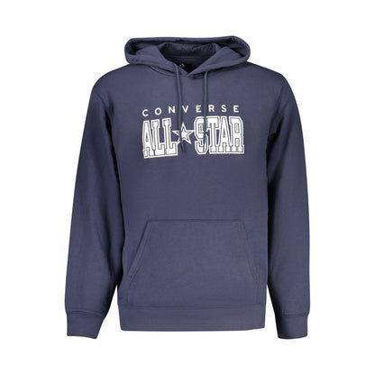 Converse Blue Cotton Men's Hoodie