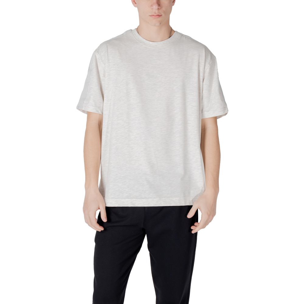 Calvin Klein Sport Grey Stretch Cotton T-Shirt Men's Designer Athletic Tee