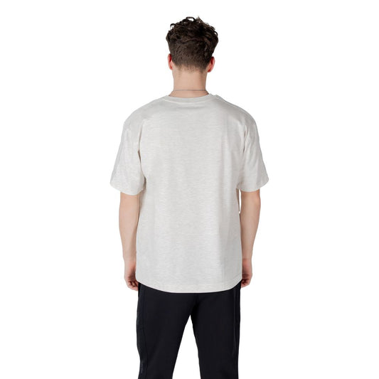 Calvin Klein Sport Gray Cotton T-Shirt Men’s Stretch Logo Tee Casual Designer Streetwear