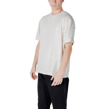 Calvin Klein Sport Grey Stretch Cotton T-Shirt Men's Designer Athletic Tee
