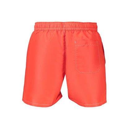 Tommy Hilfiger Rosso Red Swim Shorts Men's Designer Quick Dry Beach Shorts