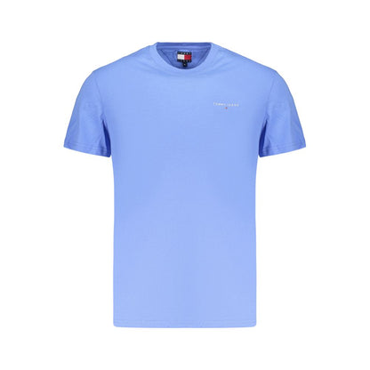 Tommy Hilfiger Light Blue Cotton Men's T-Shirt