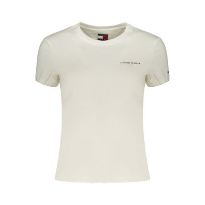 Tommy Hilfiger White Cotton Women's T-Shirt