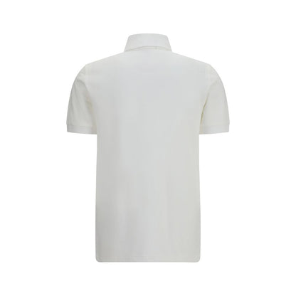 Fred Perry M3 White Cotton Piqué Polo Shirt Made in England Regular Fit Men's SS26