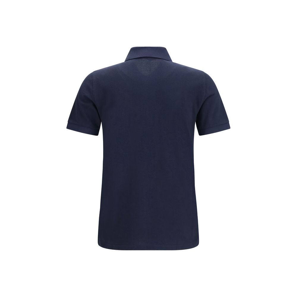 Fred Perry M3 Blue Cotton Piqué Polo Shirt Made in England Regular Fit SS26