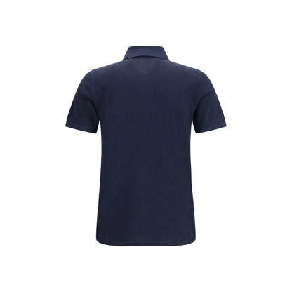 Fred Perry M3 Blue Cotton Piqué Polo Shirt Made in England Regular Fit SS26