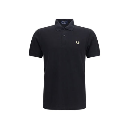 Fred Perry Black Cotton Polo Shirt M3 Made in England SS26