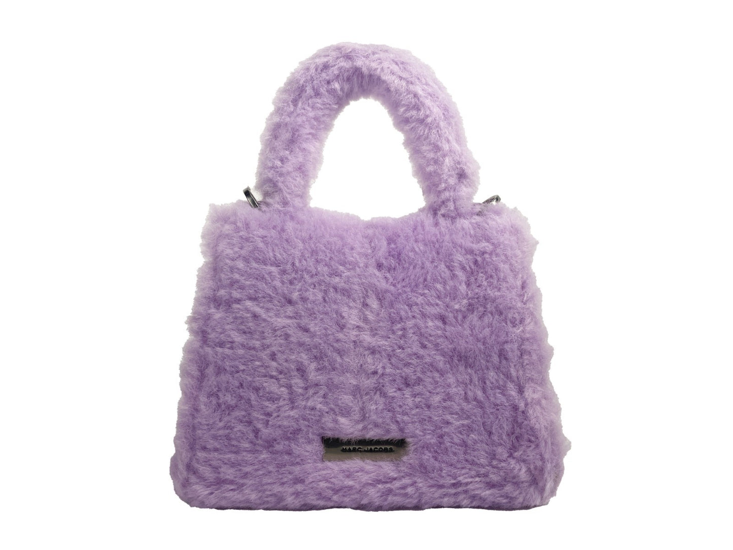 Marc Jacobs The St Marc Mini Top Handle Satchel Crossbody Bag Lilac Designer Handbag