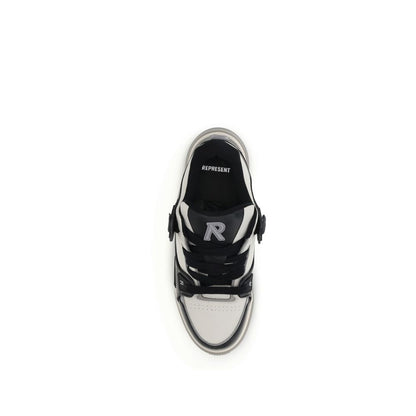 Represent Studio Multicolor Calf Leather Low Top Sneakers | Luxury Designer Trainers