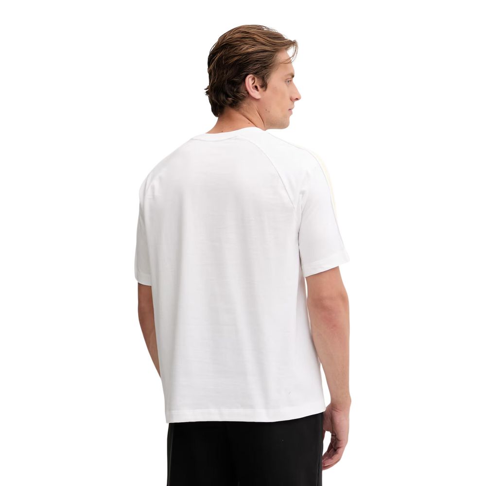 Calvin Klein Sport White Cotton T-Shirt Regular Fit Crew Neck SS26