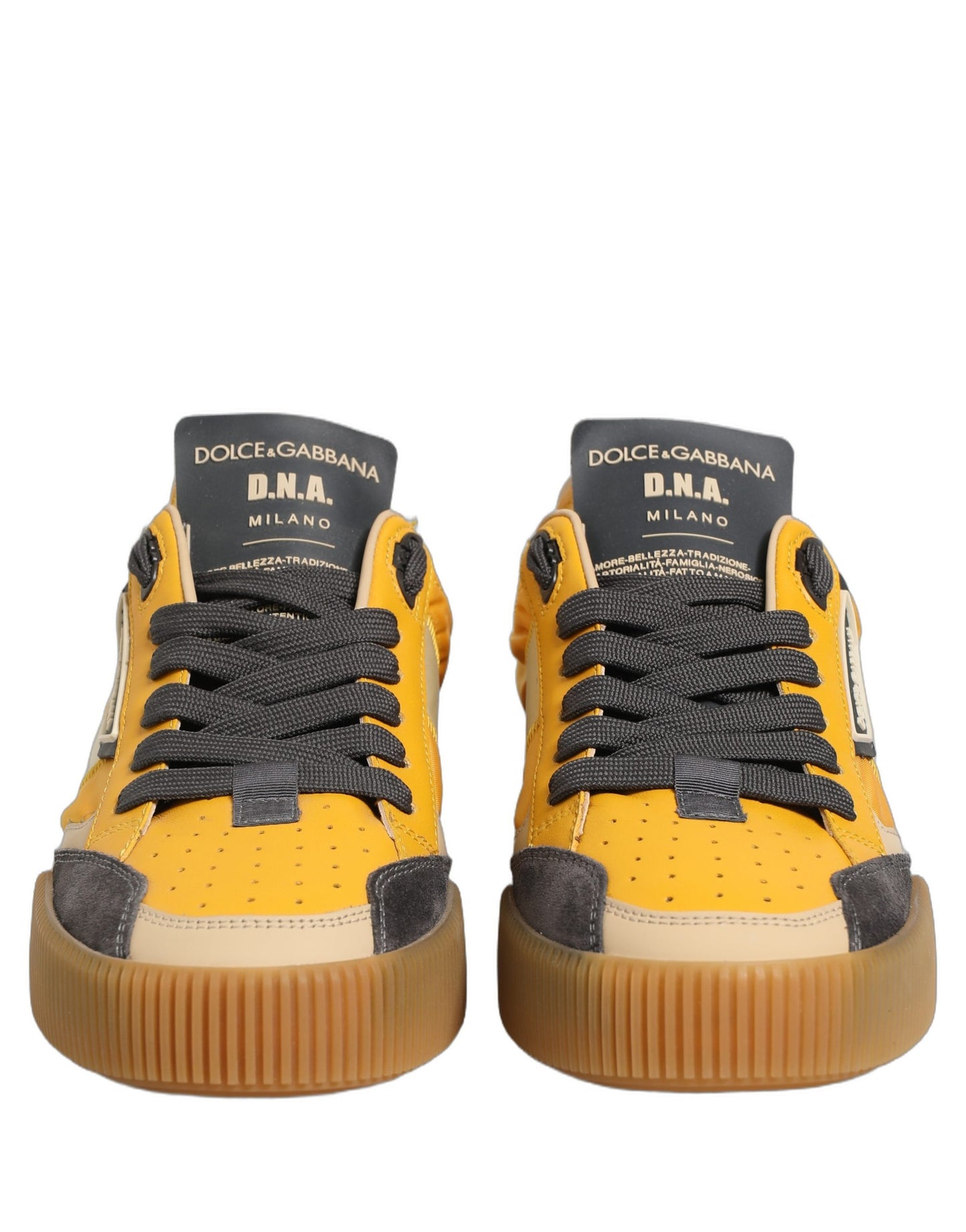 Dolce & Gabbana Miami Multicolor Low Top Sneakers | Luxury Designer Shoes