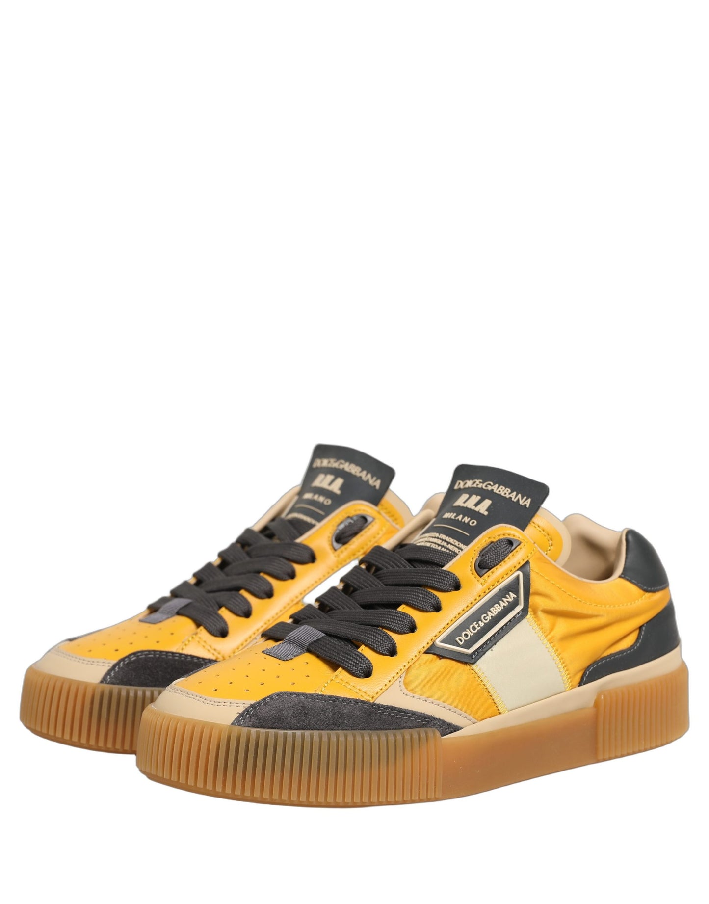 Dolce & Gabbana Miami Multicolor Low Top Sneakers | Luxury Designer Shoes