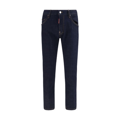 Dsquared² Blue Cotton Slim Fit Jeans – Premium Designer Denim