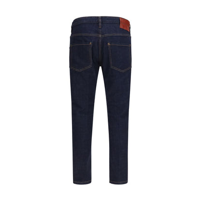 Dsquared² Blue Cotton Slim Fit Jeans – Premium Designer Denim