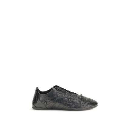 Balenciaga City Black Leather Sneakers | Luxury Designer Trainers | Kloset97