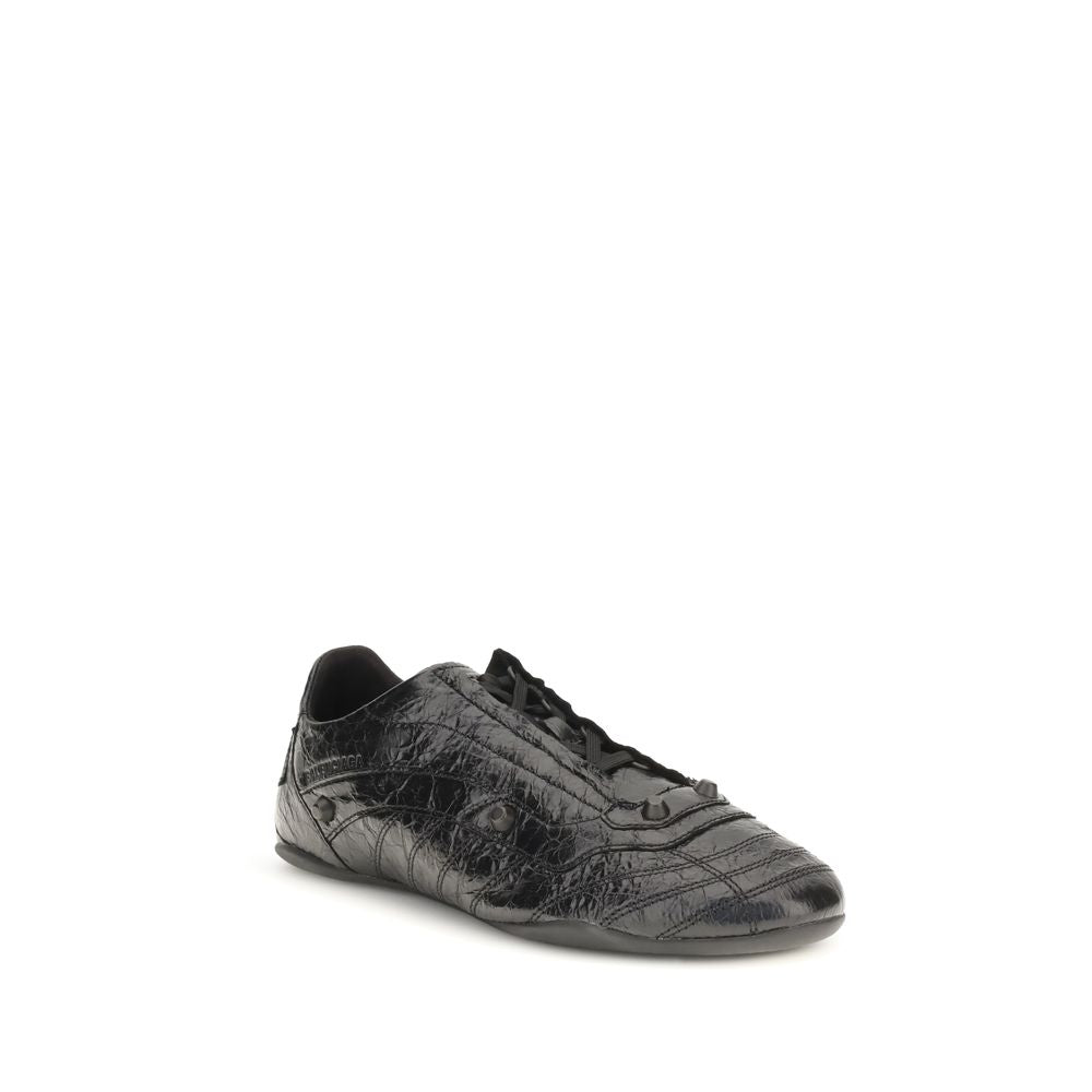 Balenciaga City Black Leather Sneakers | Luxury Designer Trainers | Kloset97