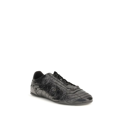 Balenciaga City Black Leather Sneakers | Luxury Designer Trainers | Kloset97