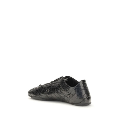 Balenciaga City Black Leather Sneakers | Luxury Designer Trainers | Kloset97