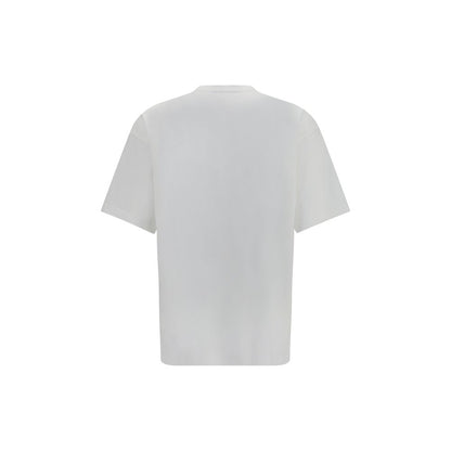 Balenciaga White Cotton Graphic T-Shirt AW26 | Luxury Designer Men's Tee | Kloset97