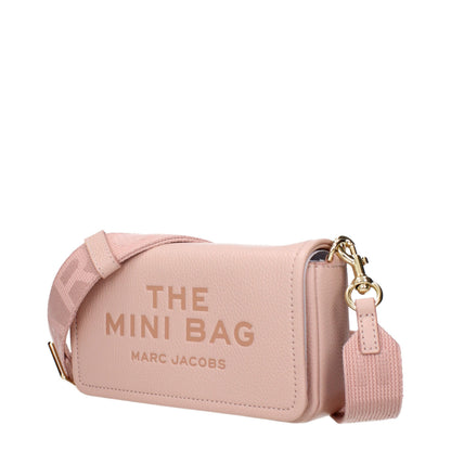 Marc Jacobs Pink Leather Crossbody Bag | Designer Mini Shoulder Bag