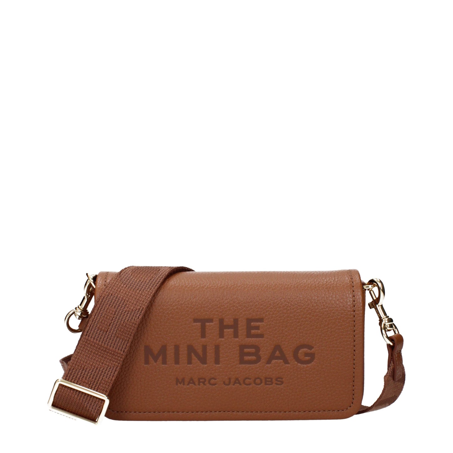 Marc Jacobs Brown Leather Crossbody Bag | The Mini Bag | Authentic Designer Handbag