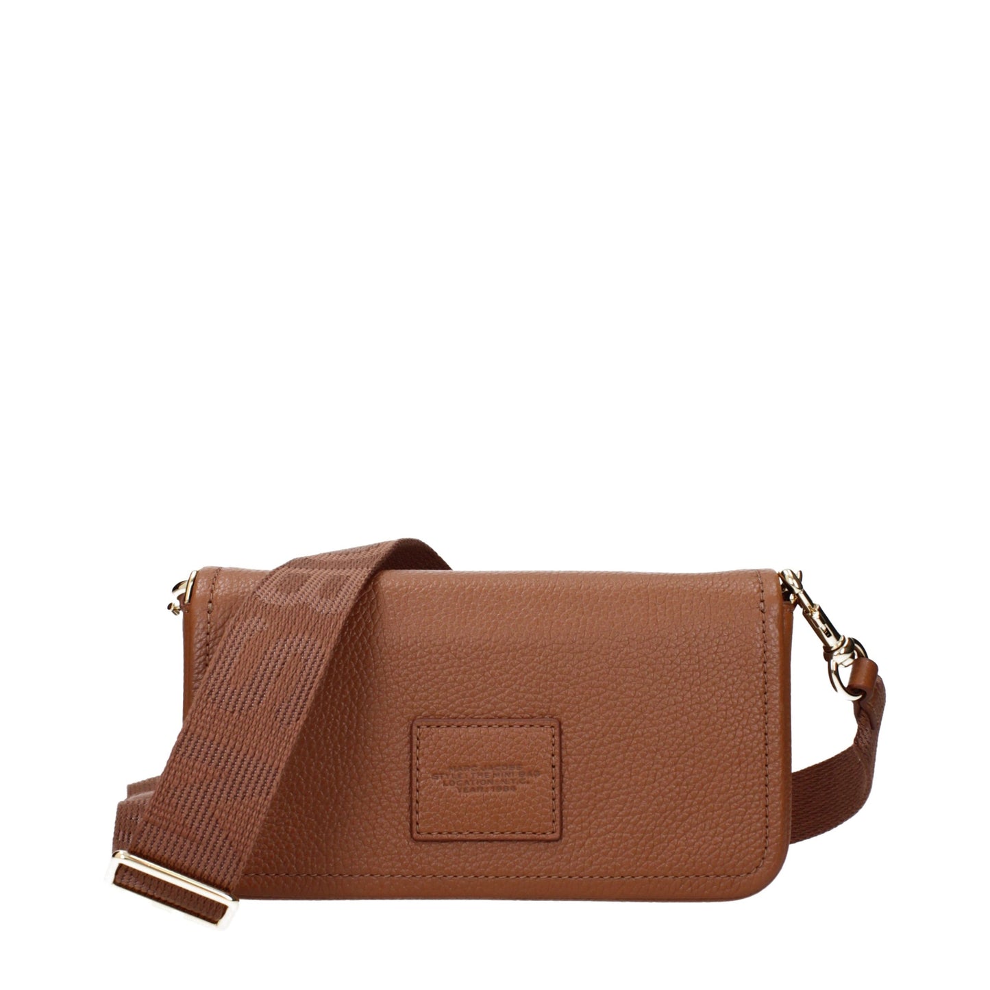 Marc Jacobs Brown Leather Crossbody Bag | The Mini Bag | Authentic Designer Handbag