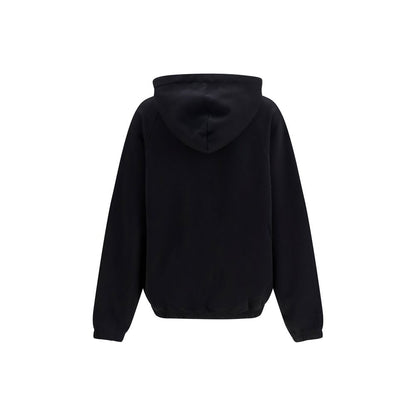 Palm Angels Black Cotton Vintage Box Logo Hoodie | Men's Designer Sweatshirt | Kloset97