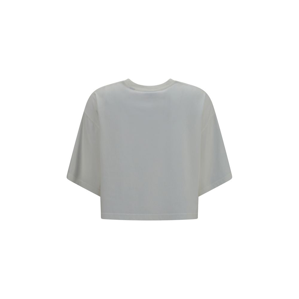 Burberry White Logo Cotton T-Shirt Men's Designer Oversized Luxury Tee AW26