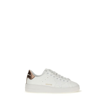 Golden Goose Pure Star White Calf Leather Sneakers | Luxury Designer Trainers | Kloset97 UK
