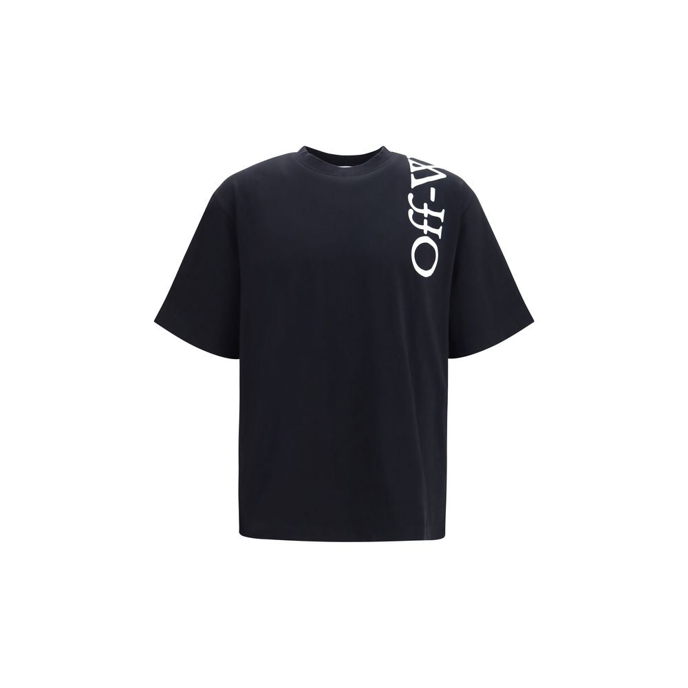 Off-White Black Vertical Bookish Skate T-Shirt | Premium Cotton AW26 Designer Tee